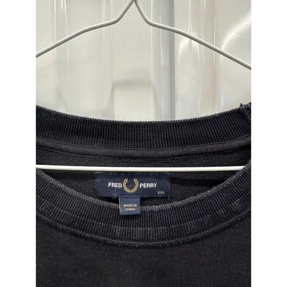 Vintage Fred Perry Sweatshirt, Unisex Sweater, Size 2XL - Picture 4 of 5